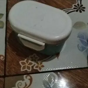 PA031 Tempat Kotak Wadah Penyimpanan Bubuk Portabel Anti Tumpah Makanan Box Susu BPA Free Food Grade 400g 220g untuk Bayi dengan Sendok Susu