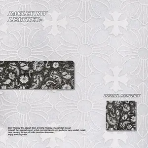 TIMELESSSTUDIOS | SKIN LEATHER | SKIN STICKER | PASLEY BLACK