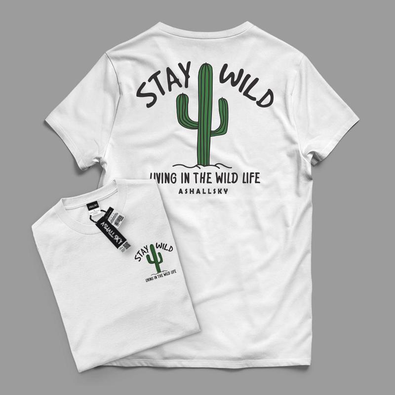 Product Introduction of Ashall.sky Kaos Premium Pria Tshirt Distro Motif CREAM FOREST Pakaian Pria / Koas Distro Premium 14