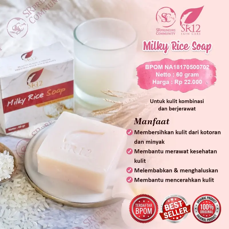 SABUN WAJAH SR12 / SOAP BAR 1