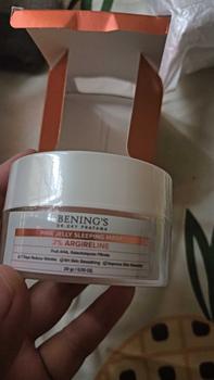 Product Review of (DOKTIF APPROVED) Bening's Pink Jelly Sleeping Mask 2% Argireline - Masker Wajah & Anti Kusam from L** N**8 3