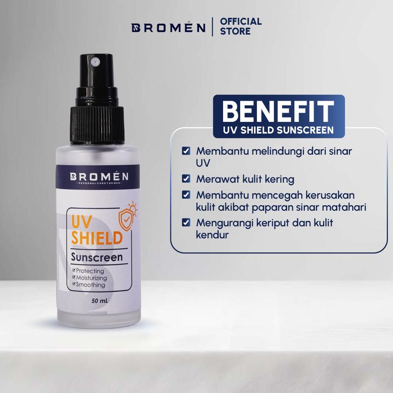 BROMEN Paket Mencerahkan Wajah Pria Brightening Booster Plus Extra - Skincare Wajah Laki-Laki Viral 3