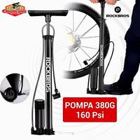 Gambar Pompa ban sepeda motor bola Mobil Rockbros Pump 380G 160 PSI dari Ocean Bike Official Kota Administrasi Jakarta Barat 3 Tokopedia