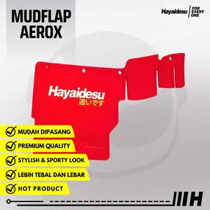 Hayaidesu MudFlap Aerox Old / Aerox New Connected Penahan Lumpur