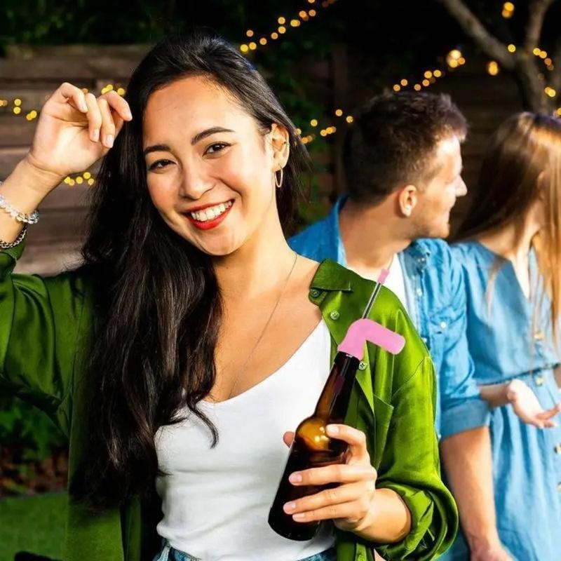 Ống Thổi Ống Thở Đôi, Dụng Cụ Bar Uống Bia, Thép Không Gỉ, Có Thể Dịch Vụ Bong Bia, Phễu, Thực Dụng Và Cầm Tay, Máy Phân Phối Bia, Thích Hợp Để Uống Bia, Dụng Cụ Bar 5