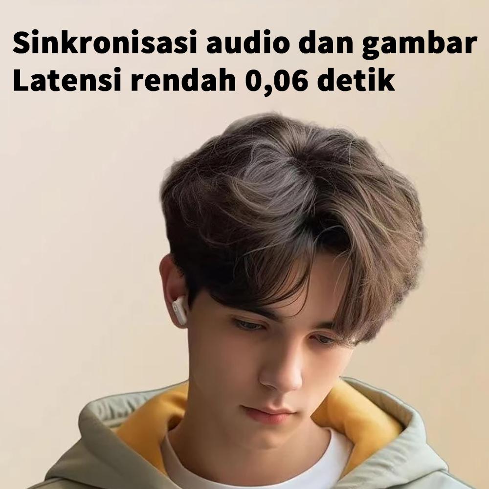 AI Greatwall Original TWS Headset Bluetooth Nirkabel Bluetooth 5.3 Earphone Earbud Olahraga Headset Musik Sentuh Cerdas Untuk Semua Ponsel Pintar