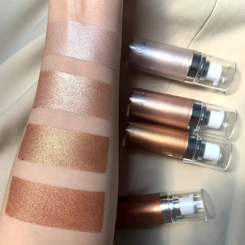 Handaiyan Body Highlighter Body Shimmer Dry Oil Glitter Highlight Body Cream 6