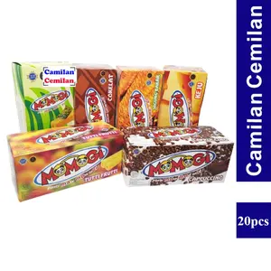 Momogi Snack Jagung Bakar Coklat Keju Rumput Laut isi 20 pcs x 5 gr