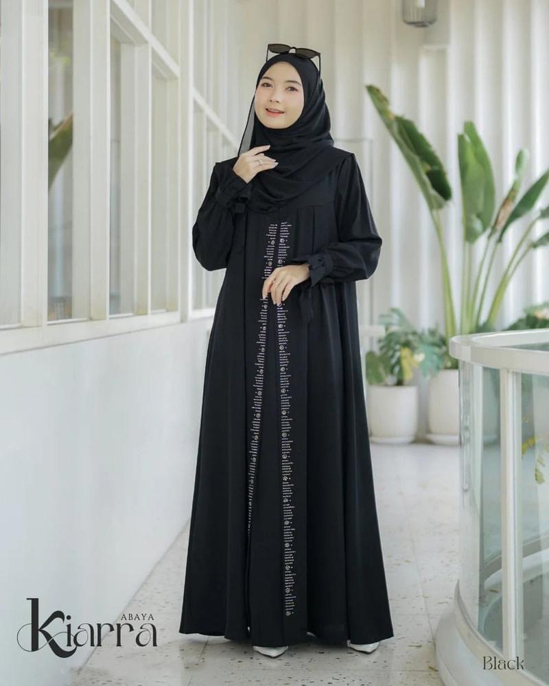 Product Introduction of Kiara ABAYA gamis wanita terbaru 2025 kekinian bahan ceruty BABY DOLL 10