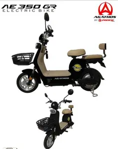 Agathos Sepeda Listrik AE-350 GR Garansi Resmi dengan Desain Modern dan Nyaman untuk Perjalanan Sehari-hari