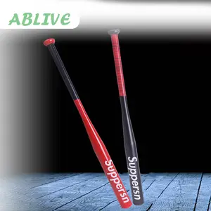 32 Inci Tongkat Baseball Stik Baseball Baja 81cm Tongkat Stick Bat Baseball Hitam Merah Tongkat Bisbol Bahan Baja Paduan