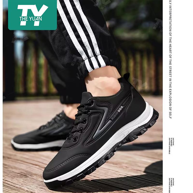 Product Introduction of THE YUAN New Comfortable Rubber Shoes for Man Closed Sports Shoes Sneakers Training Trainers Casual Running Runner Footwear Walking Shoes Athletic Boy 5