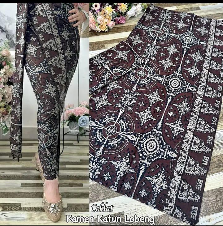 Product Introduction of Kamen  Motif batik  Katun lembaran set selendang 34