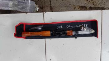 Sougayilang 1.6m Spinning/Casting Fishing Rod Gagang Kayu Mini ...