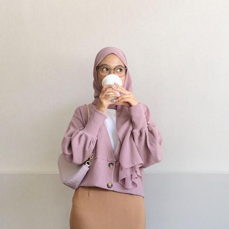 Blouse Atasan Wanita Murah Baju Casual Panjang Wanita Kemeja Kantor Part I 6