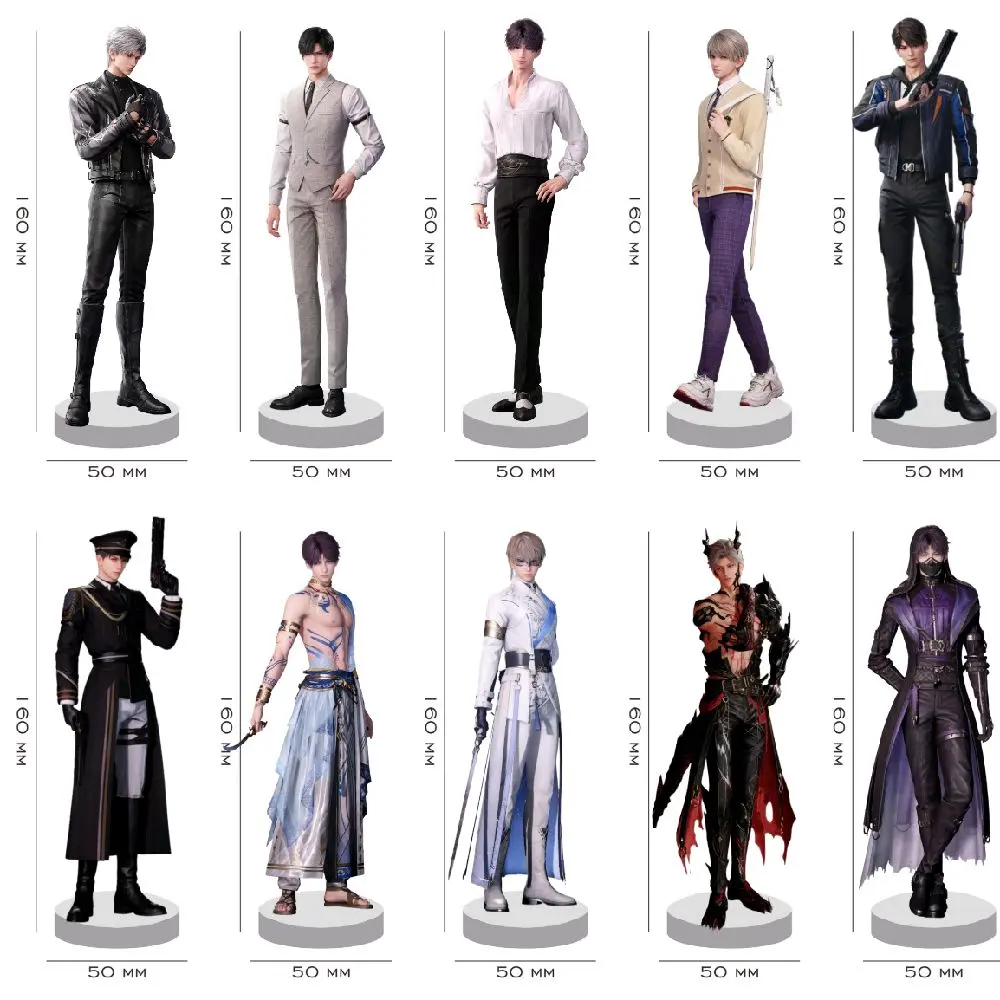 LOVE AND DEEPSPACE ACRYLIC STANDEE / STANDEE FIGURE AKRILIK LOVE AND GAME