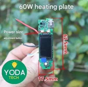 50W/ 60W Heating Control Board DIY Electric Soldering Iron 3,7V  (8715)
