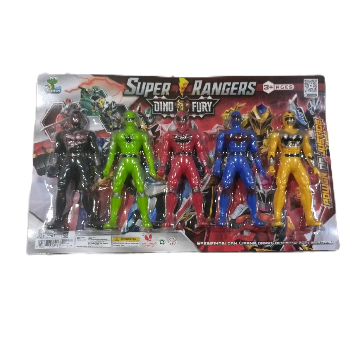 Mainan Super Rangers Dino Fury Power of Justice - Toys, Dolls
