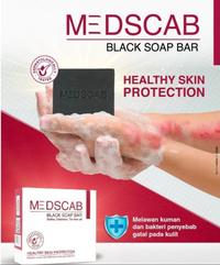 Gambar MEDSCAB BLACK SOAP BAR @ 60gr | sabun anti gatal dari Klik.Apotek Kab. Tasikmalaya 3 Tokopedia