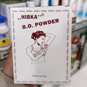 HIBKA B.O Powder anti keringkat / box isi 10 sachet