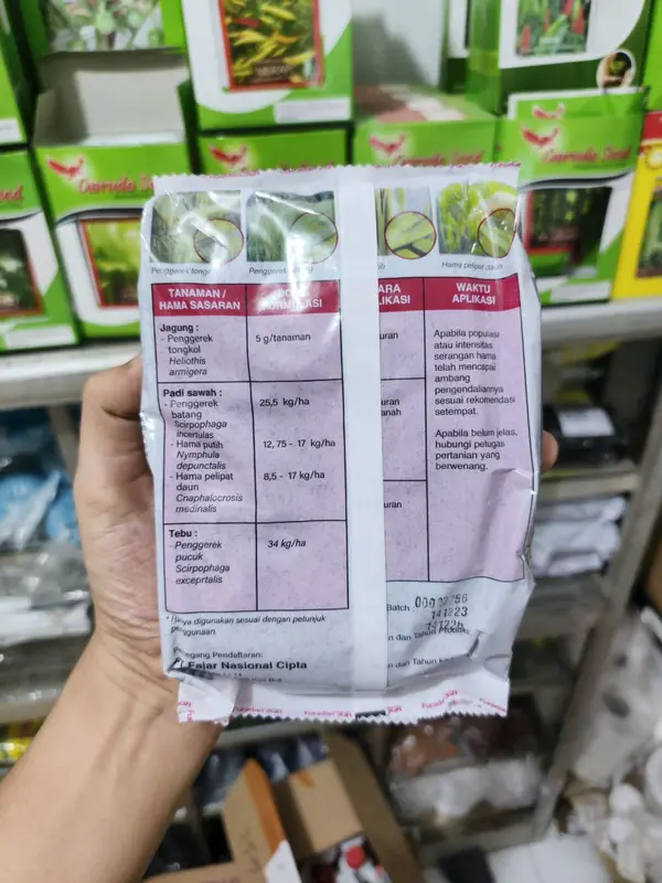 FURADAN 3GR INSEKTISIDA NEMATISIDA PENGENDALI HAMA TANAMAN KEMASAN PABRIK 1 KG Default 2