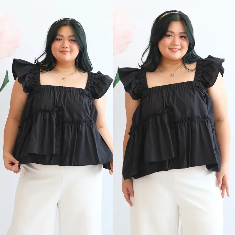 XIA TOP BAJU ATASAN WANITA BIGSIZE JUMBO BESAR OVERSIZED MURAH 2