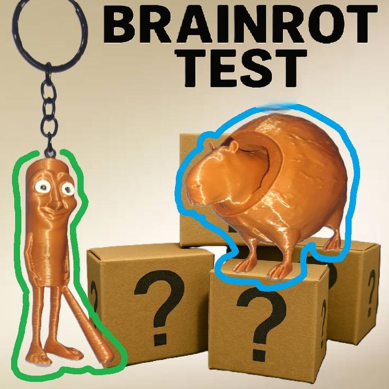 brainrot toy, hộp mù brainrot, in 3d, event tháng 5 0