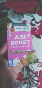 Product Review of MOMSY BUY 1 GET 1, ASI Booster 60 Kapsul X ALMOND MIX VANILLA 6 Sachet from I**i 1