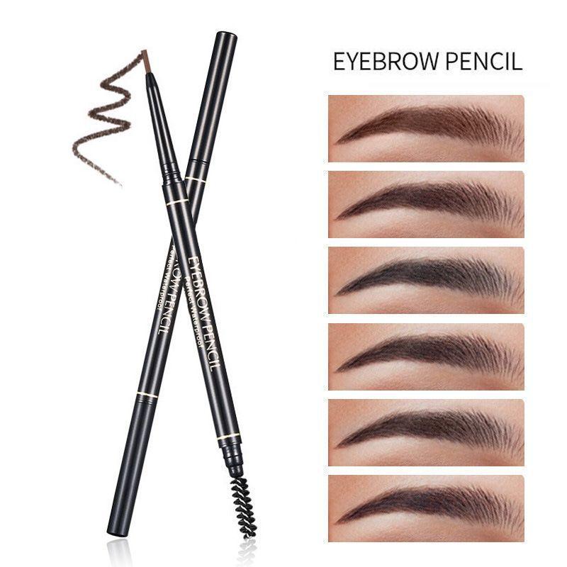 【Miroon】Chì kẻ mày siêu mảnh 1.5mm hai đầu, chống thấm nước, chống mồ hôi,…