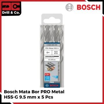 Gambar Bosch Mata Bor HSS-G Metal Drill Bit 9.5 MM X 5 PCS dari Drill&Co Kota Administrasi Jakarta Barat Tokopedia