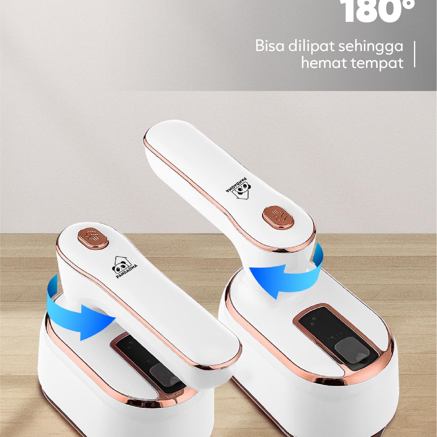 Pandaoma Setrika Uap Vulga Setrika 2in1 Setrika Mini Setrika Portable Cepat Panas