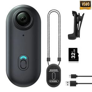 Mini Cámara de Acción, incluye Tarjeta de Memoria de 64GB, Calidad de Video 1080P Full HD, Diseño Impermeable, Perfecta para Deportes y Uso Diario