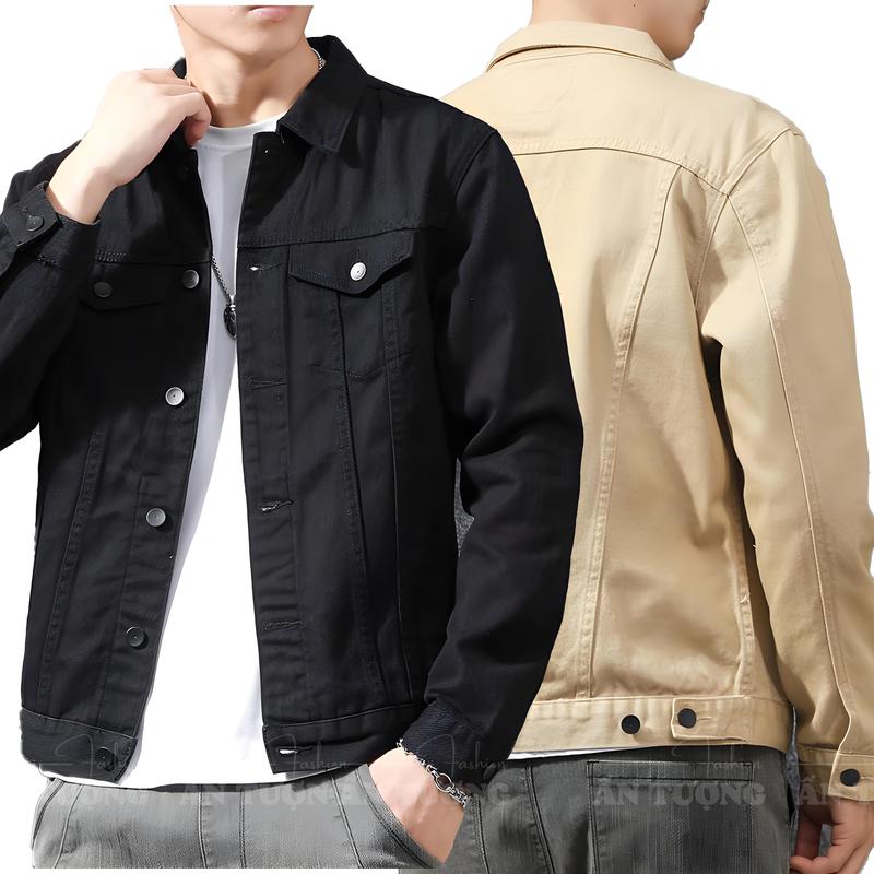 Áo khoác KAKI nam nữ basic AK001, kiểu dáng ôm vừa vặn phù hợp phối đồ mọi lứa tuổi Menswear Cotton