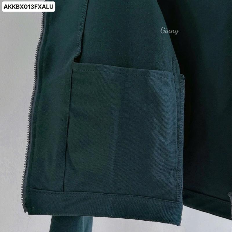 Áo Khoác Kaki Atelier BX013 Cotton Co Giãn Thoáng Mát Gam Màu Trung Tính Dễ Phối Thích Hợp Diện Chống Nắng Đi Làm Đi Chơi Đi Học Top Jacket Nữ Women 5