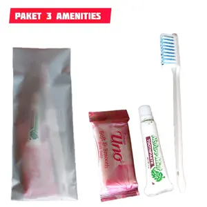 Paket Set Mandi Amenities Sikat Gigi Odol Sabun Travel Hotel Soap Beauty Wangi Premium Mencerahkan