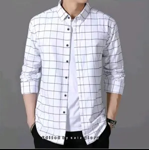 Kemeja Flanel Pria Lengan Panjang Premium Kualitas Tinggi Casual Distro Merah motif kotak kotak style korean  Vacation Red baju  flanel kemeja  kim ke me kemeja murayama style ke meja Nyaman Santai Hem Keren
