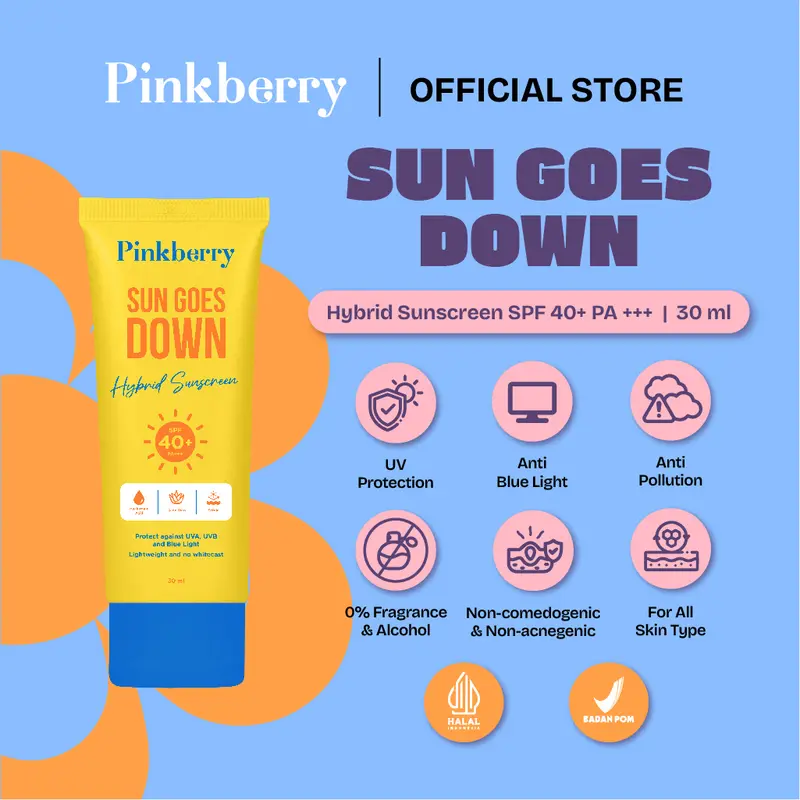 PINKBERRY Sun Goes Down Sunscreen 30 ml 1