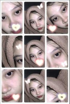 Product Review of Sweater Hoodie Crope V Bear Sherpa Bulu Domba Fit Wanita Tebal Oversize Cream from n**t 2