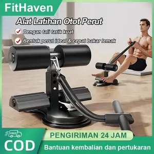 Premium Alat Fitness Sit Up Assist Portable Exercise Equipment Sit Up Legs Bangku Sit Up Portabel Alat Pembantu Otot Perut