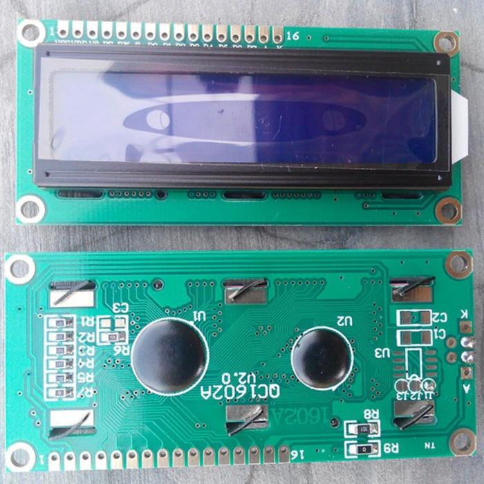 Gambar LCD Display 16x2 Blue Backlight dari Akhishop Electronics Kota Surabaya Tokopedia