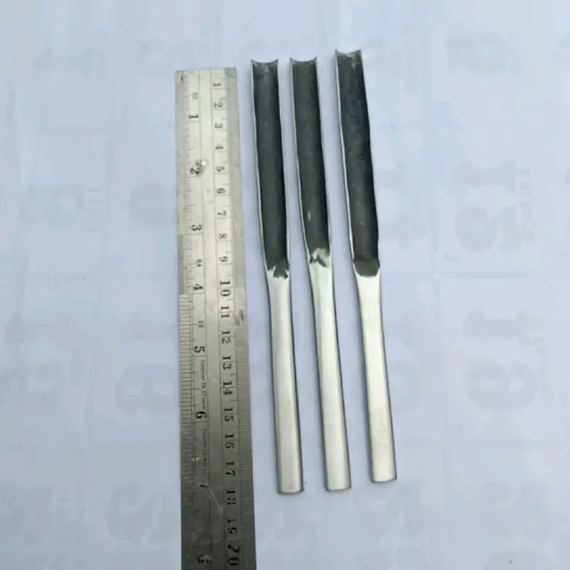 Paket Pahat bonsai model cekung dan lurus  bahan baja Per 0