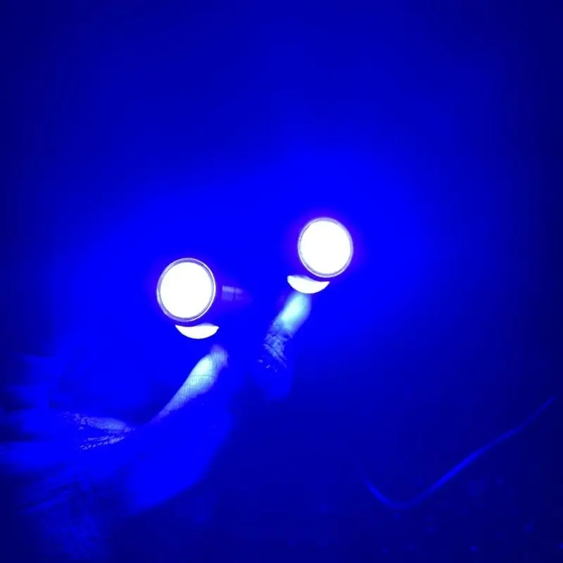 Lampu LED Mata Elang 2 Sisi Mode Diam 12 Volt Eagle Eye Breket Baut Waterproof 2