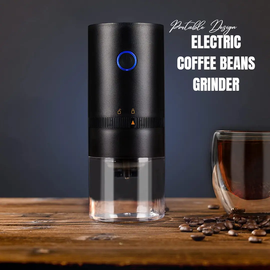 Electric Coffee Bean Grinder Portable Blender with Adjustable Setting Coffee Grinder