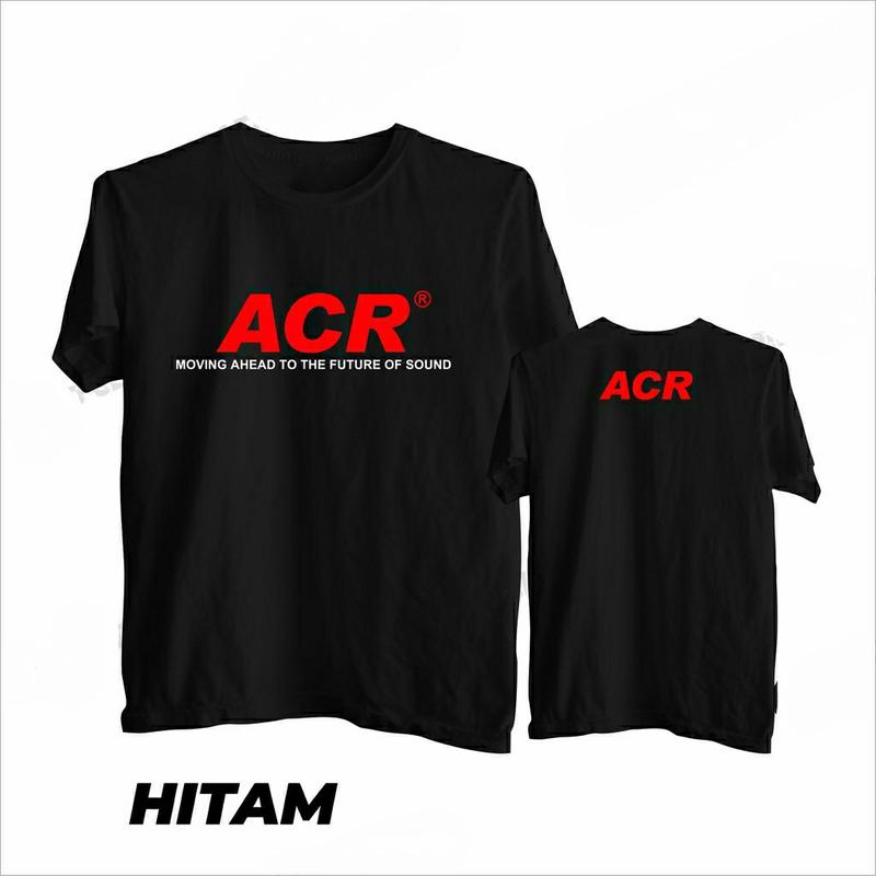 KAOS DISTRO ACR AUDIO SOUND SYSTEM TERLARIS / ATASAN KEREN / BAJU PRIA WANITA MURAH 0