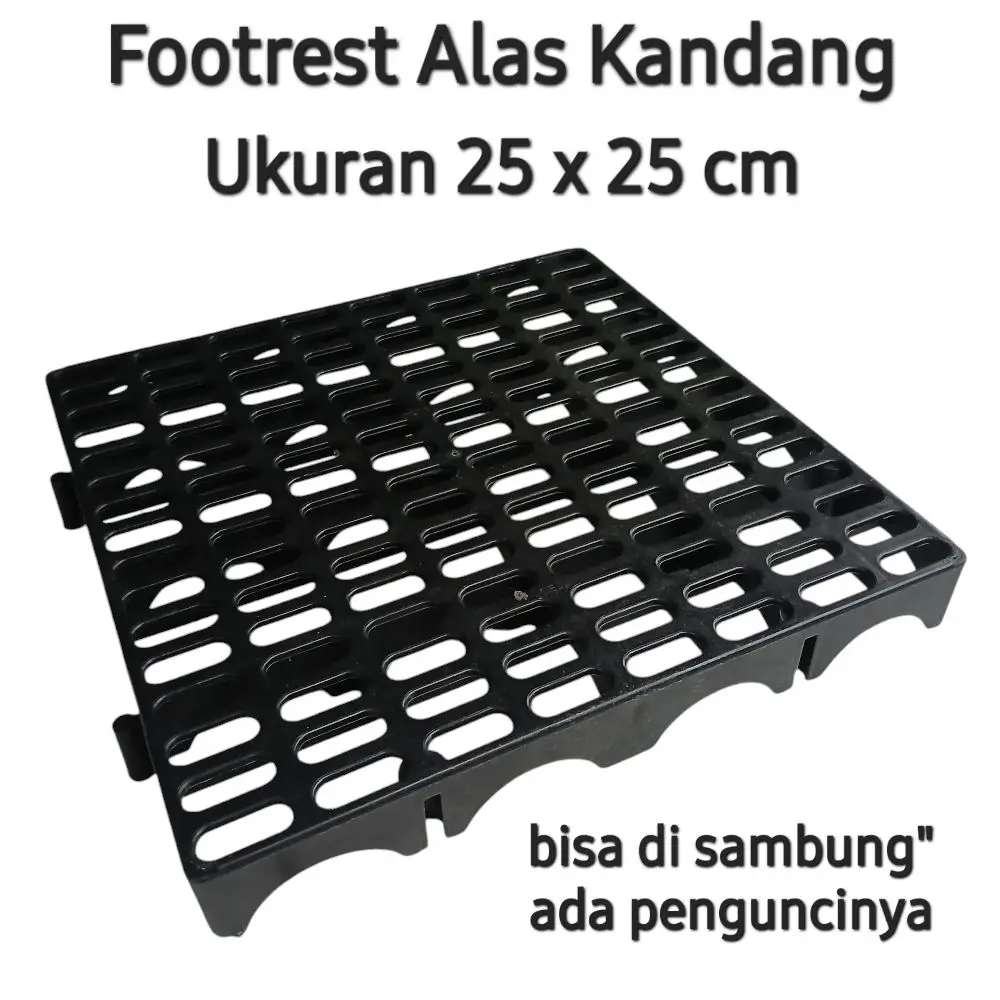 ALAS Kandang tebal 3cm. Ukuran 25x25cm ada kunciannya bisa disambung" luas bgt. Ready stok siap kirim