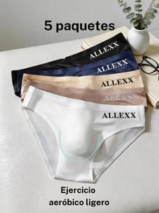 Pack de 5 calzoncillos tipo bóxer para hombre, ligeros, con 5 colores, tejido Ice Silk sin costuras y transpirables, cintura baja, conjunto de ropa interior ajustada casual para todas las estaciones