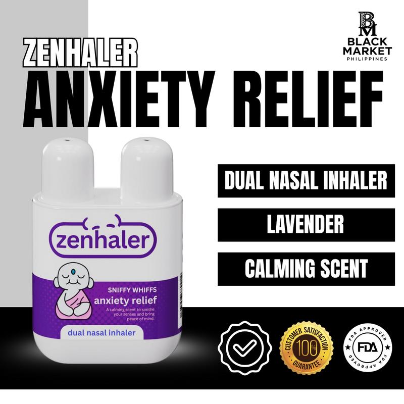 Zenhaler Anxiety Relief Dual Nasal Inhaler Sniffy Whiffs - TikTok Shop ...