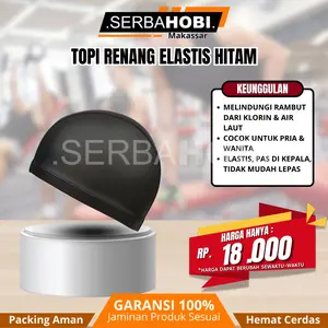 Topi Renang Elastis /  Swimming Cap Termurah /  Topi Renang Anak Maupun Dewasa