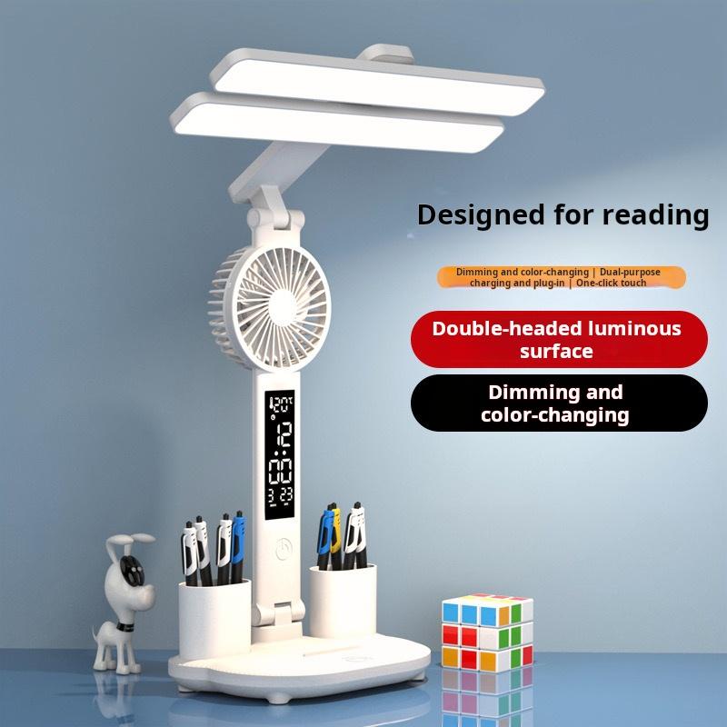 Đèn Bàn Thông Minh LED Gấp Gọn Bảo Vệ Mắt Thiết Kế Tinh Xảo Điều Chỉnh Độ Sáng Và Đổi Màu Phù Hợp Mọi Tình Huống Học Tập Làm Việc Và Đọc Sách Cho Các Bé
