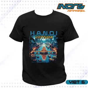 kaos oleh oleh vietnam tshirt hanoi souvenir da nang baju phu quoc tag label original vietnam vt2htm